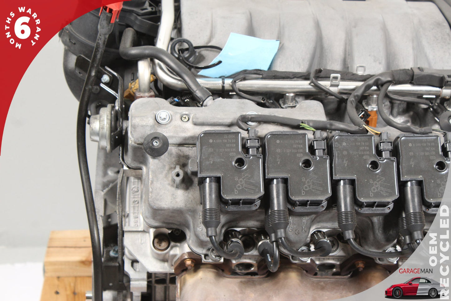 2002-2006 Mercedes-Benz CLS500 W219 RWD 5.0L V8 Engine Motor M113 119 208 OEM