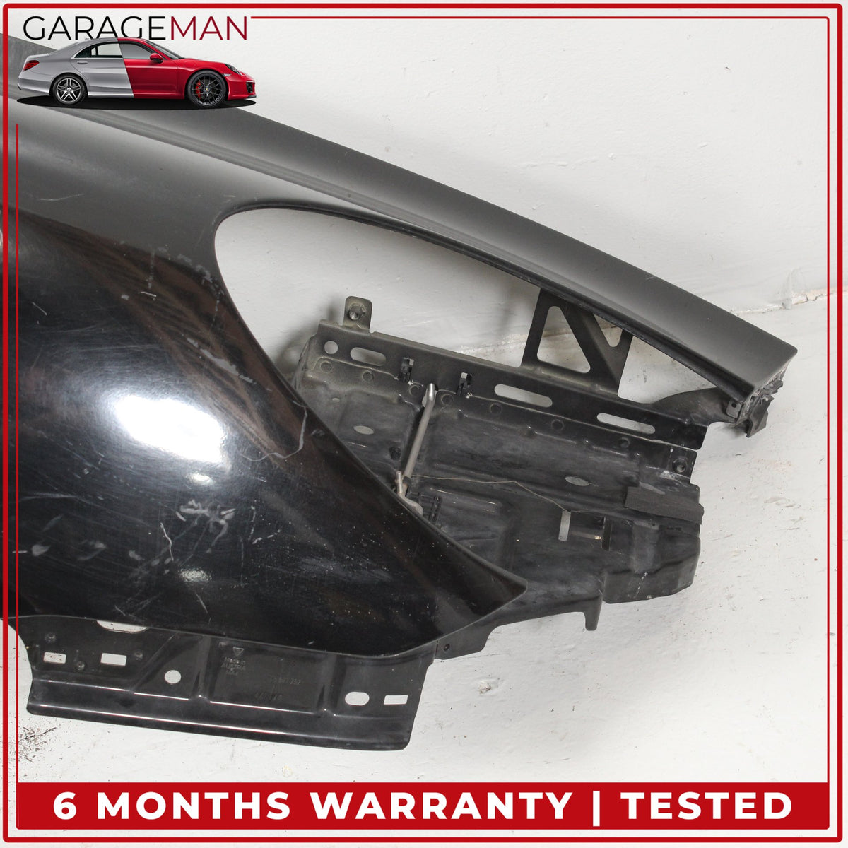 2011-2014 Porsche Cayenne 958 Right Passenger Side Fender Assembly Black OEM