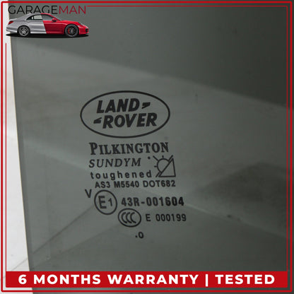 2005-2016 Land Rover LR4 LR3 SUV Rear Left Driver Side Door Window Glass OEM