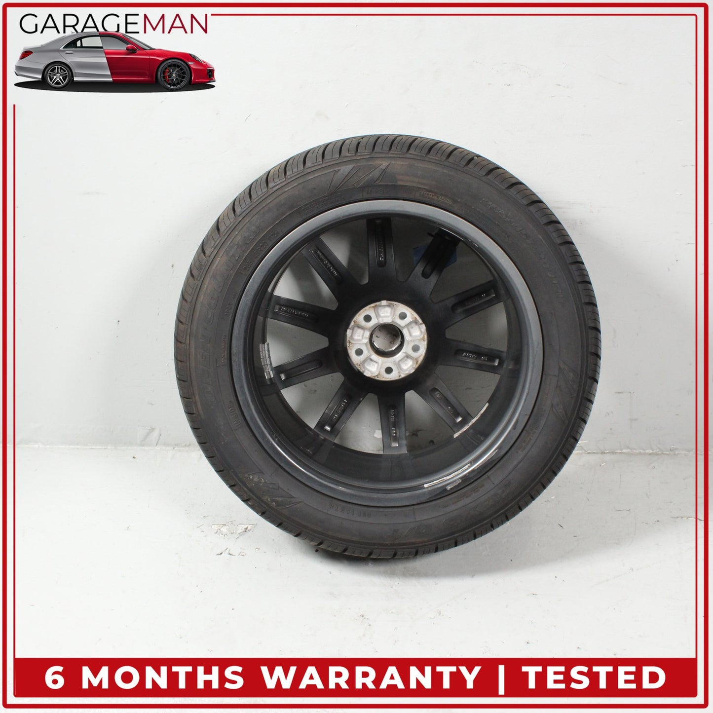 2017-2025 Audi Q7 SQ7 10 Spoke Wheel Rim w/ Tire 9JX20H2 ET33 4M0601025AD OEM