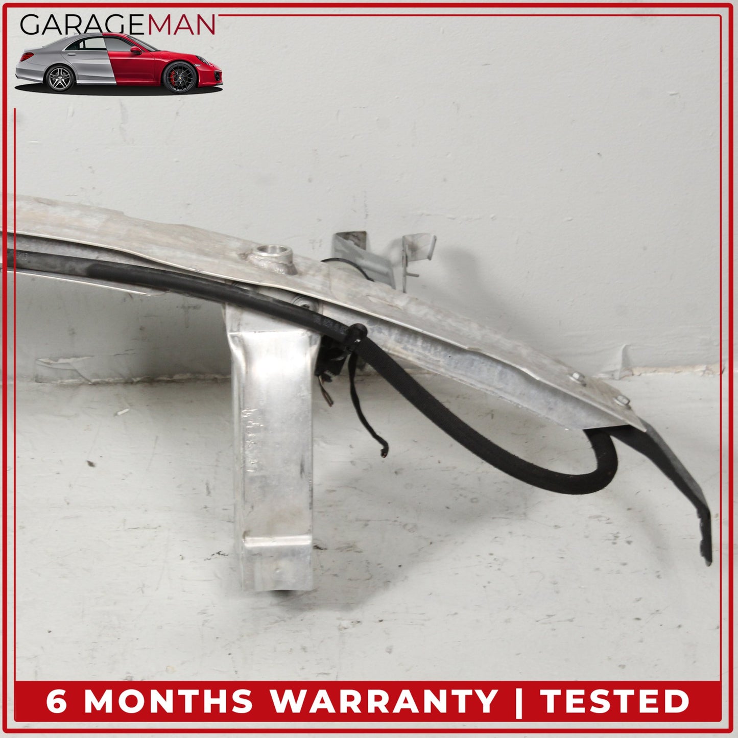 2008-2014 Mercedes W204 C250 Front Bumper Reinforcement Bar w/ Brackets OEM