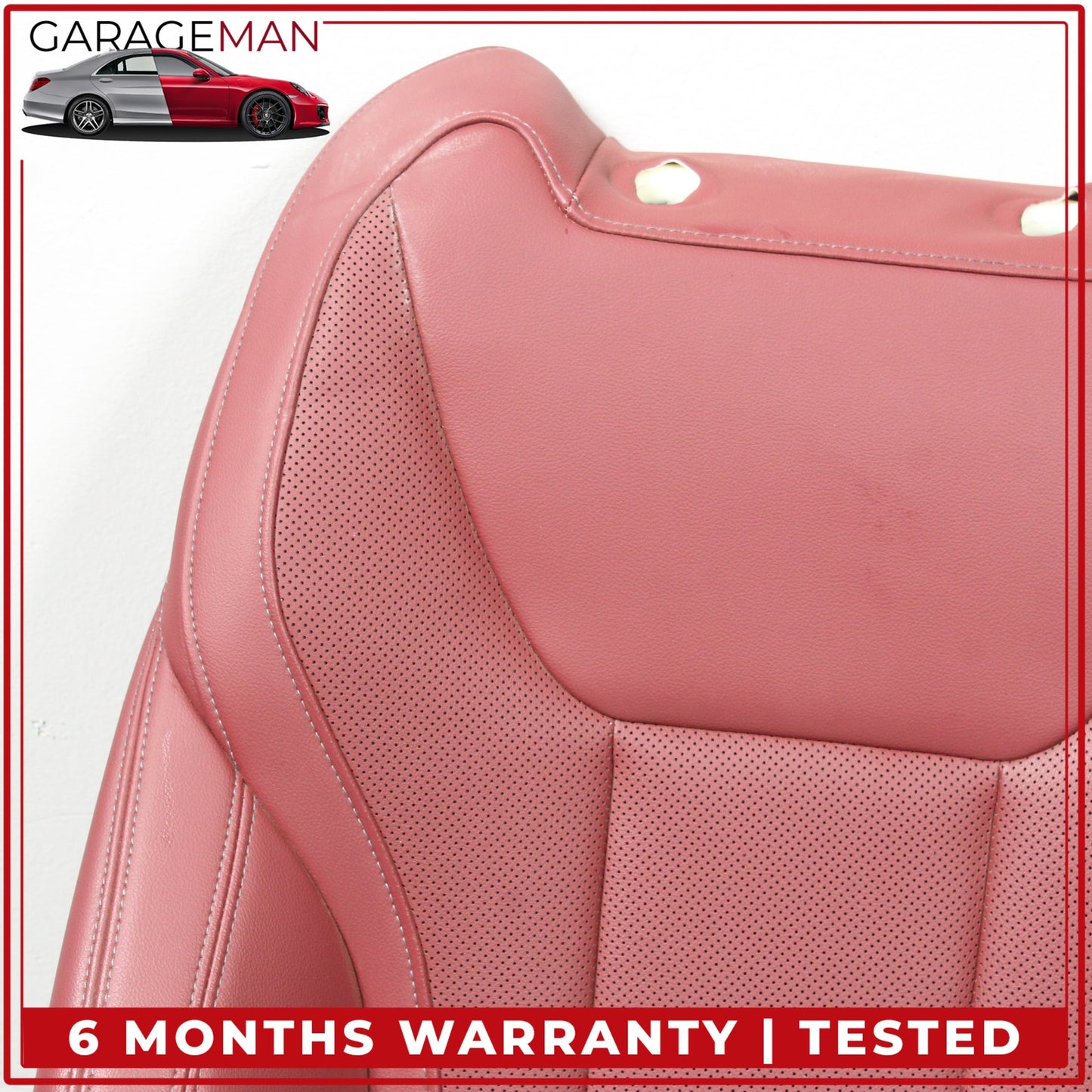 2019-2025 BMW 330i Front Right Passenger Side Top Upper Seat Cushion Red OEM
