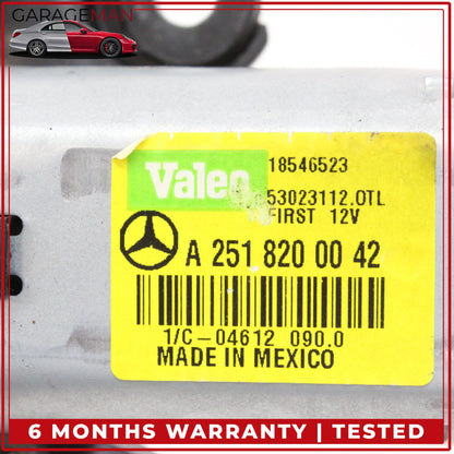 2006-2019 Mercedes W164 ML350 GL450 R350 Rear Glass Wiper Motor 2518200042 OEM