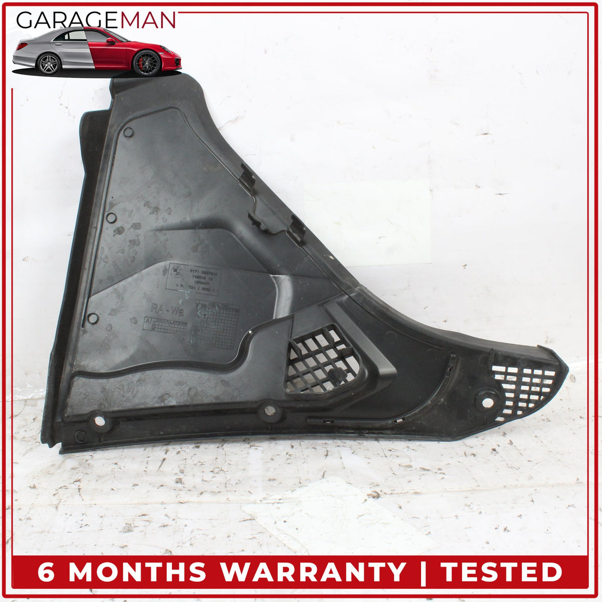2008-2014 BMW 650i 550i 4.4L V8 N63 Engine Motor Cover Trim Panel Set OEM
