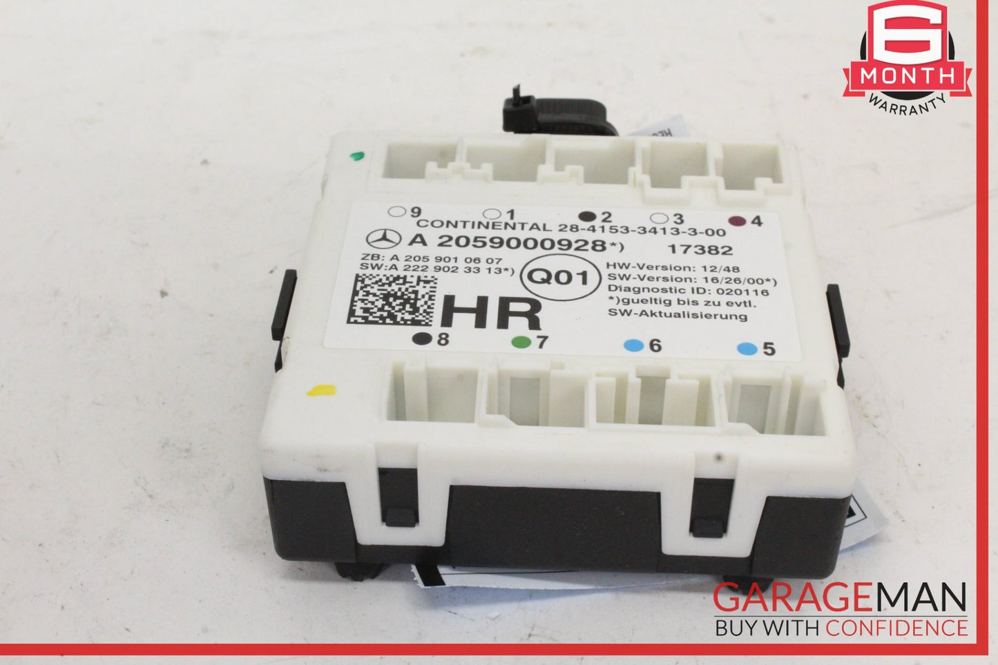 2015-2019 Mercedes-Benz C300 W205 Right Rear Door Control Module 2059000928