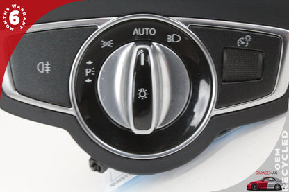 2015-2020 Mercedes W205 C300 Front Left Headlight Control Switch 2059056500 OEM