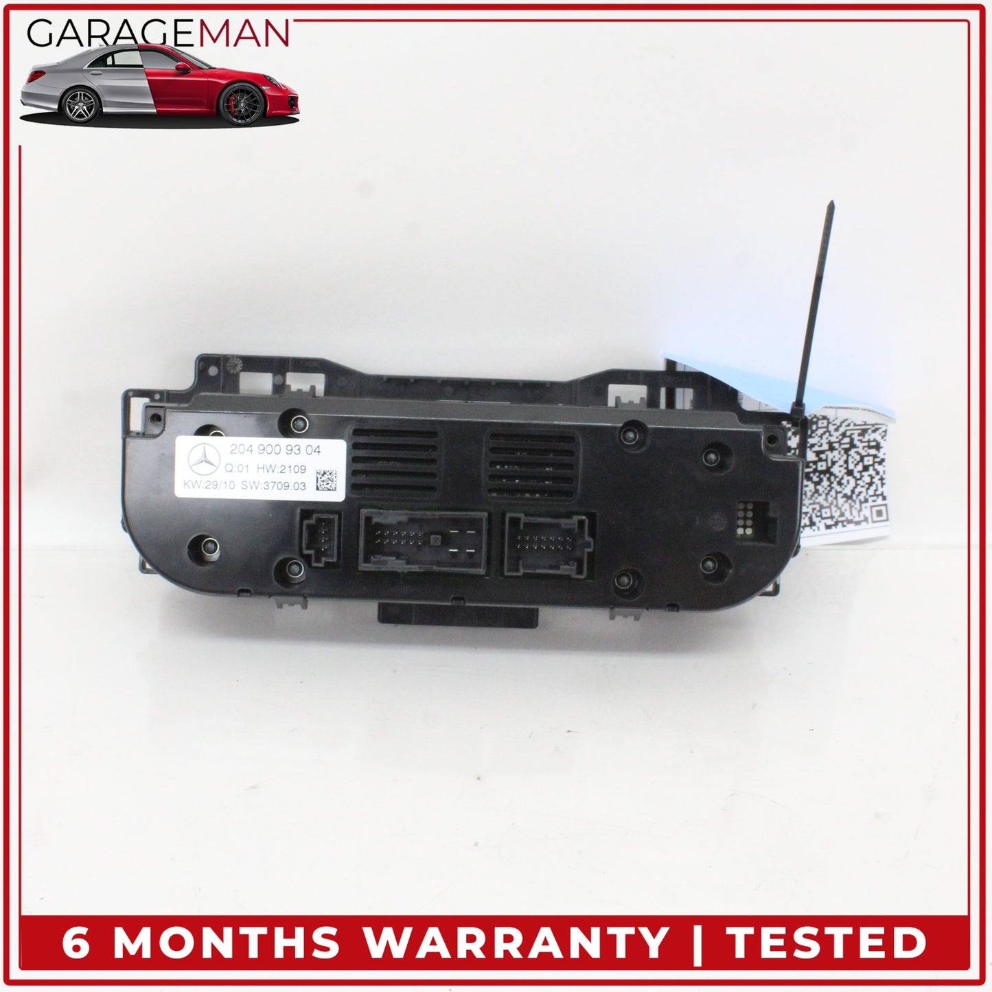 2008-2011 Mercedes W204 C300 AC A/C Temperature Climate Control Switch Panel OEM