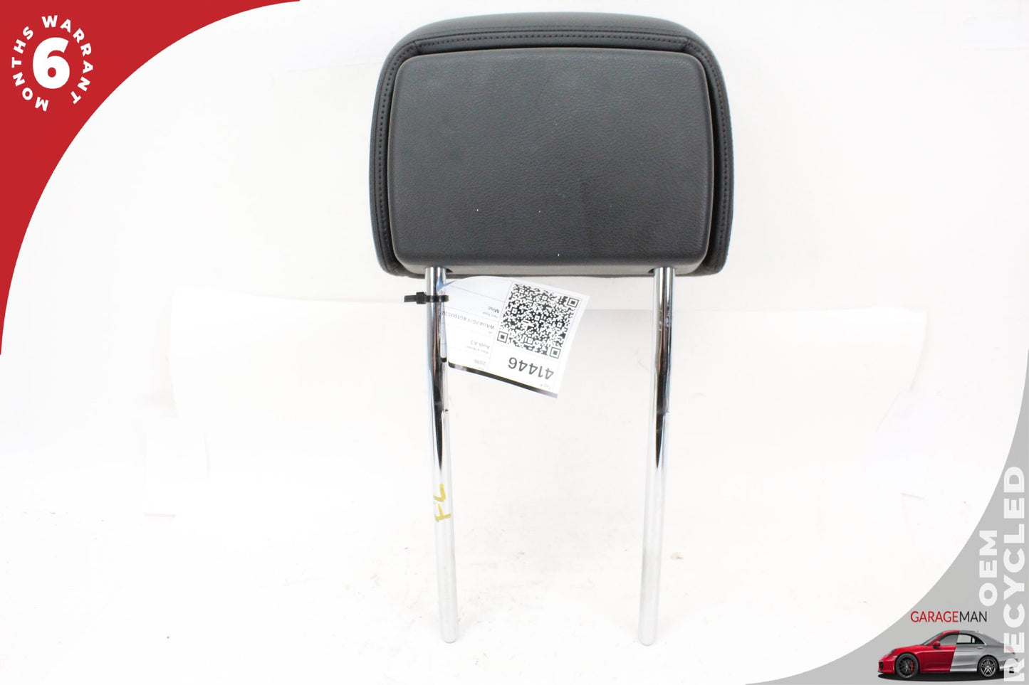 2015-2020 Audi A3 S3 Front Left or Right Side Head Rest Black 8V0881901 OEM