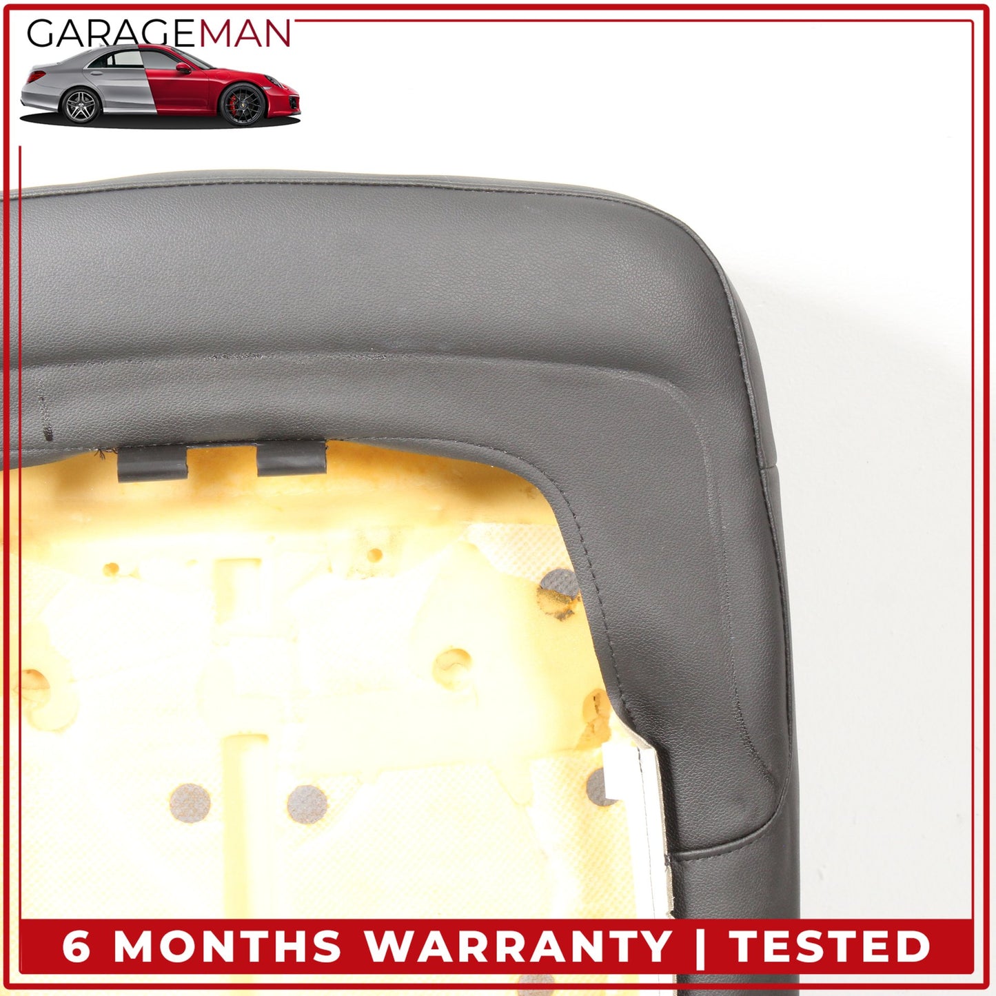 2014-2019 Chevrolet Silverado 1500 Front Left Side Upper Seat Cushion Black OEM