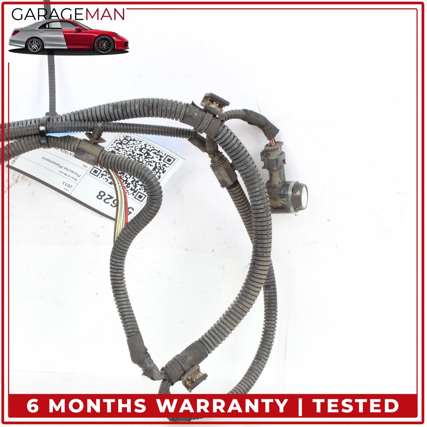 2010-2013 Porsche Panamera 970 Rear Bumper Parking Sensors w/ Wire Harness OEM