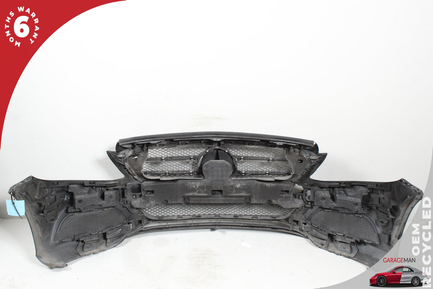 2015-2018 Mercedes-Benz C300 W205 Sedan Front Bumper Cover 2058850024 Black OEM