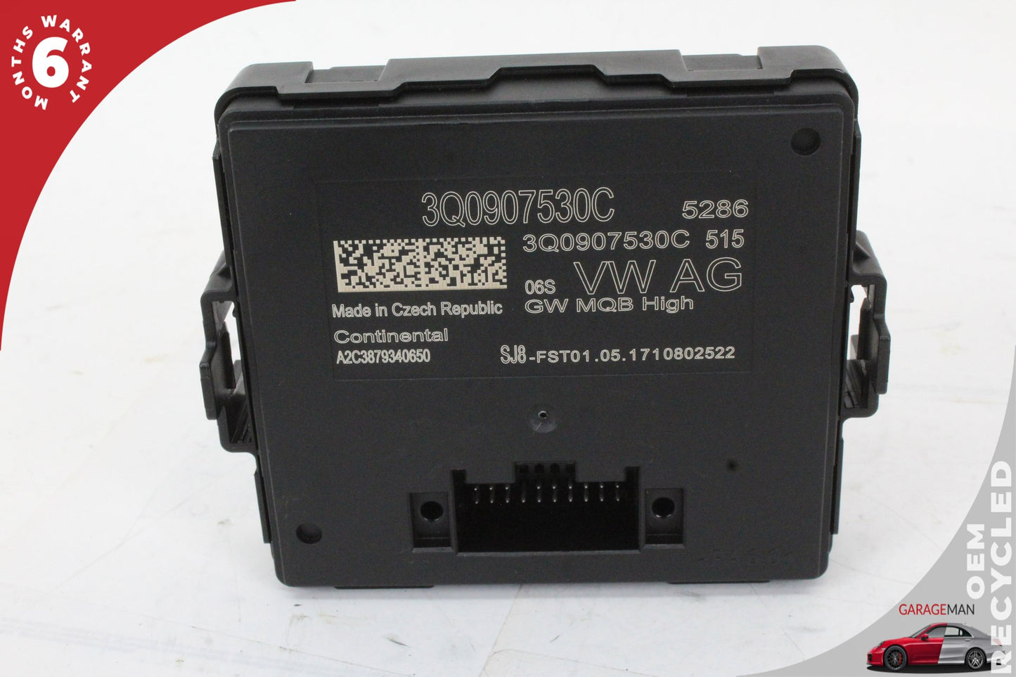 2017-2020 Audi A3 8V Sedan Gateway Interface Control Module 3Q0907530C Genuine