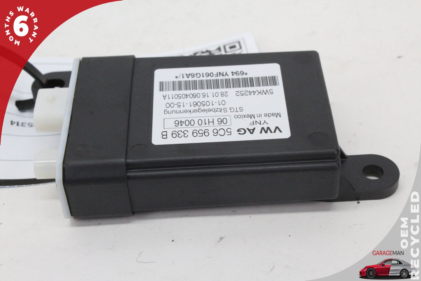 12-20 Audi A3 8V Sedan Front Right Seat Occupant Detection Module 5C6959339B