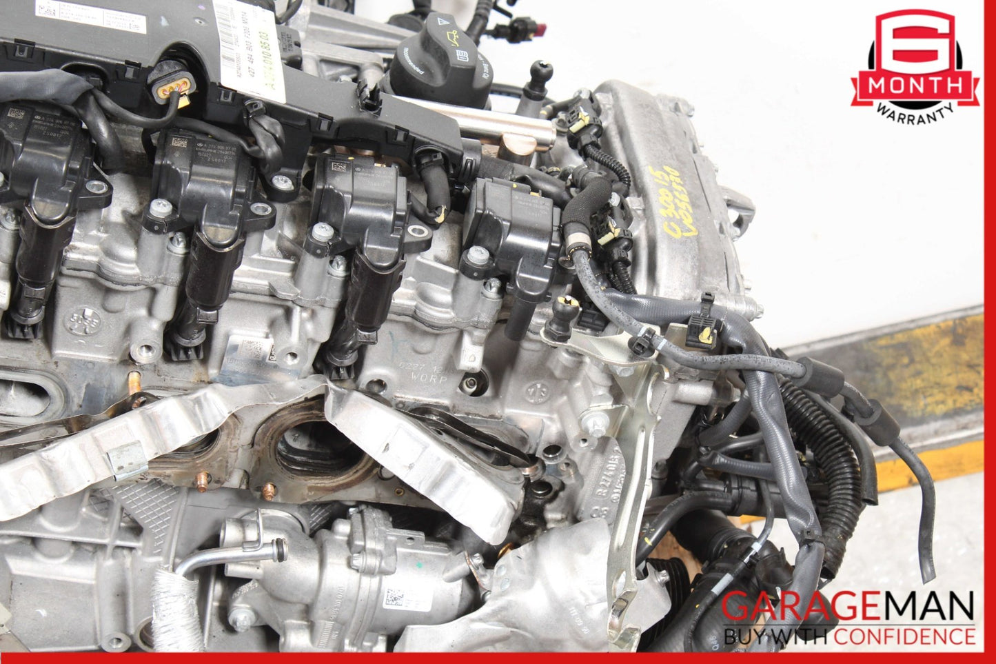 15-20 Mercedes W205 C300 SLC300 M274 2.0 L4 Engine Motor Block Assembly OEM