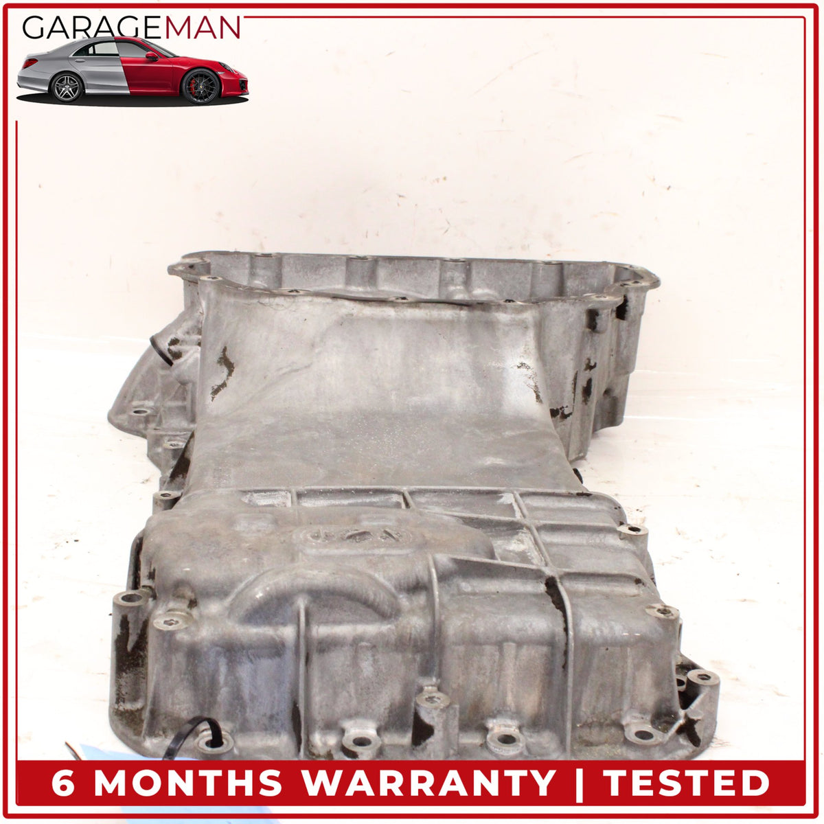 2012-2015 Mercedes W212 E400 E350 M276 RWD Upper Oil Pan Section 2760141802 OEM