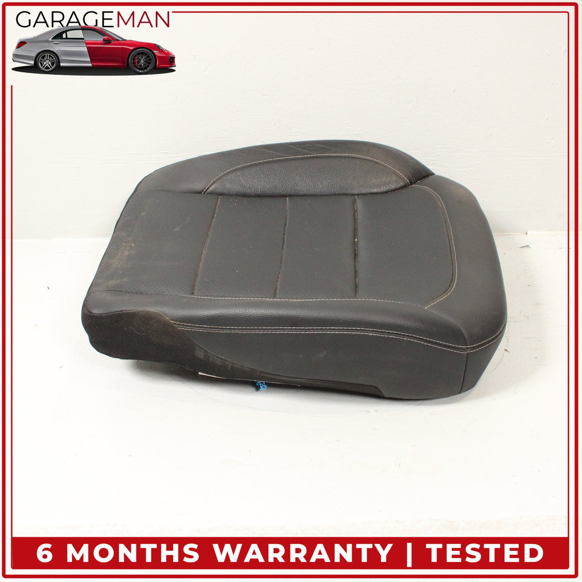 2012-2015 Mercedes W166 ML350 Front Left Lower Bottom Seat Cushion Black OEM