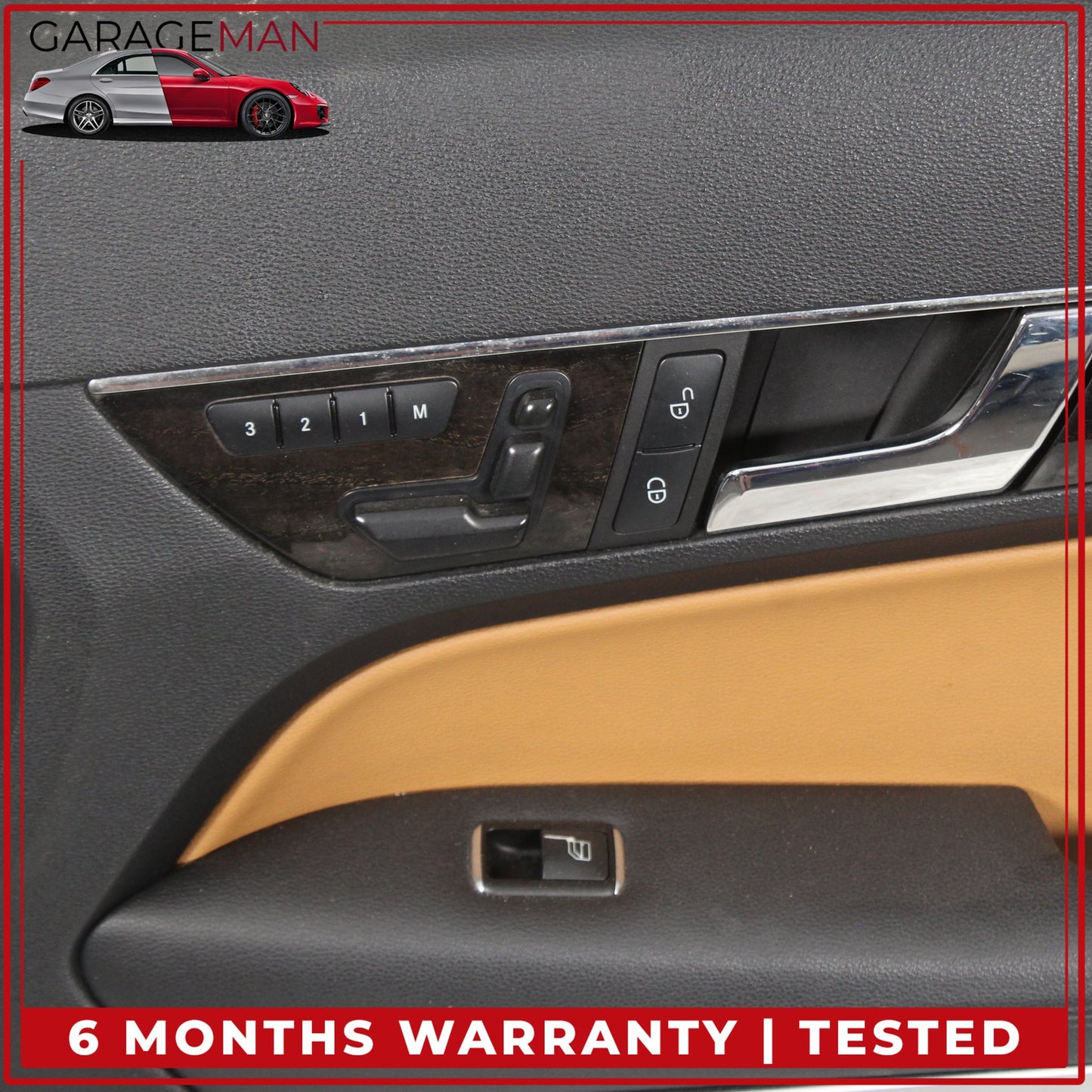 2011-2013 Mercedes W207 E350 E550 Convertible Right Side Interior Door Panel OEM