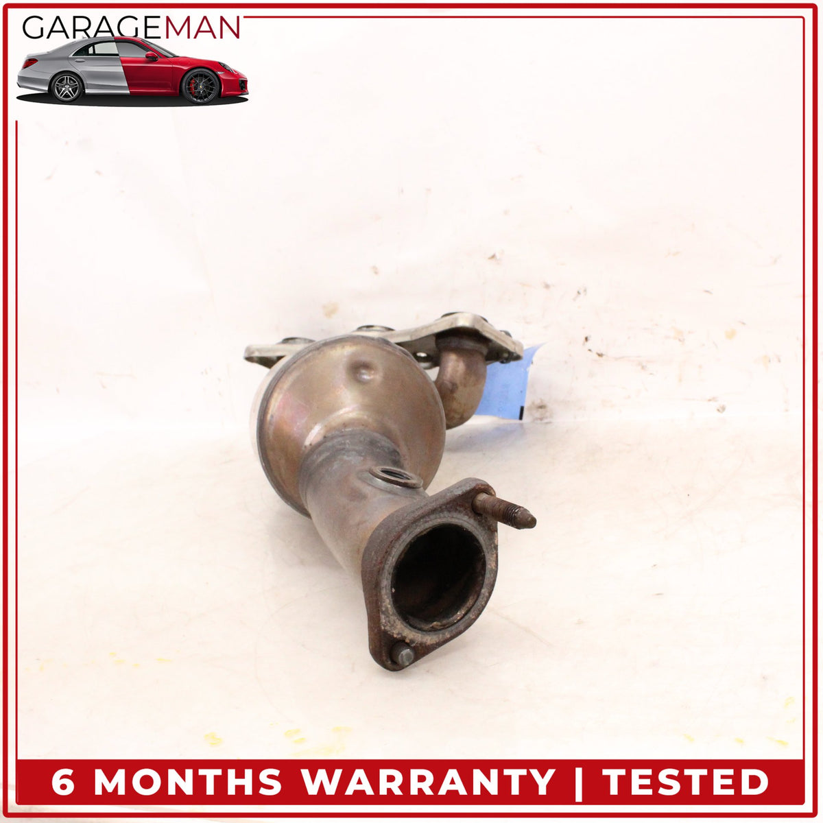 2007-2010 BMW X5 E70 Exhaust Manifold Downpipe Cylinder 4-6 7596879 OEM