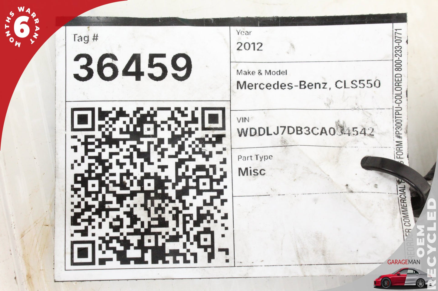 2012-2018 Mercedes W218 CLS550 Engine Timing Chain Cover Plate 2760150201 OEM