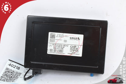 2003-2009 Mercedes W164 ML350 Sirius Satellite Radio Receiver 2118703389 OEM