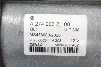 2015-2020 Mercedes-Benz C300 CDI C-Class W205 Sedan Starter Motor 2749062100