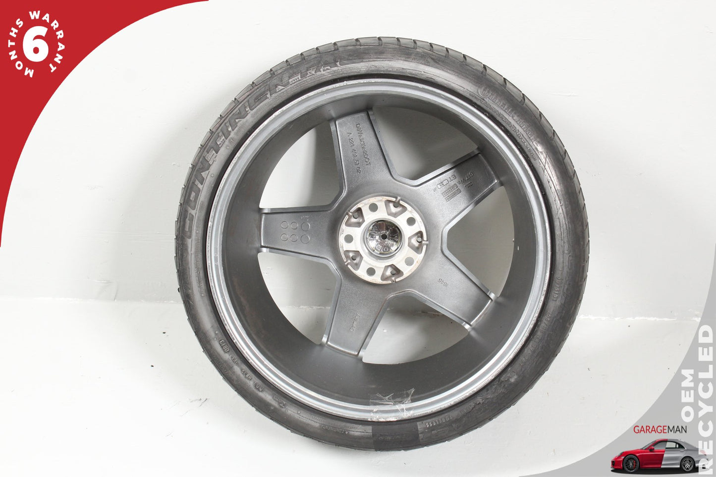 2010-2013 Mercedes W221 S350 Front or Rear Wheel Rim w/ Tire 9.5JX19H2 ET35 OEM