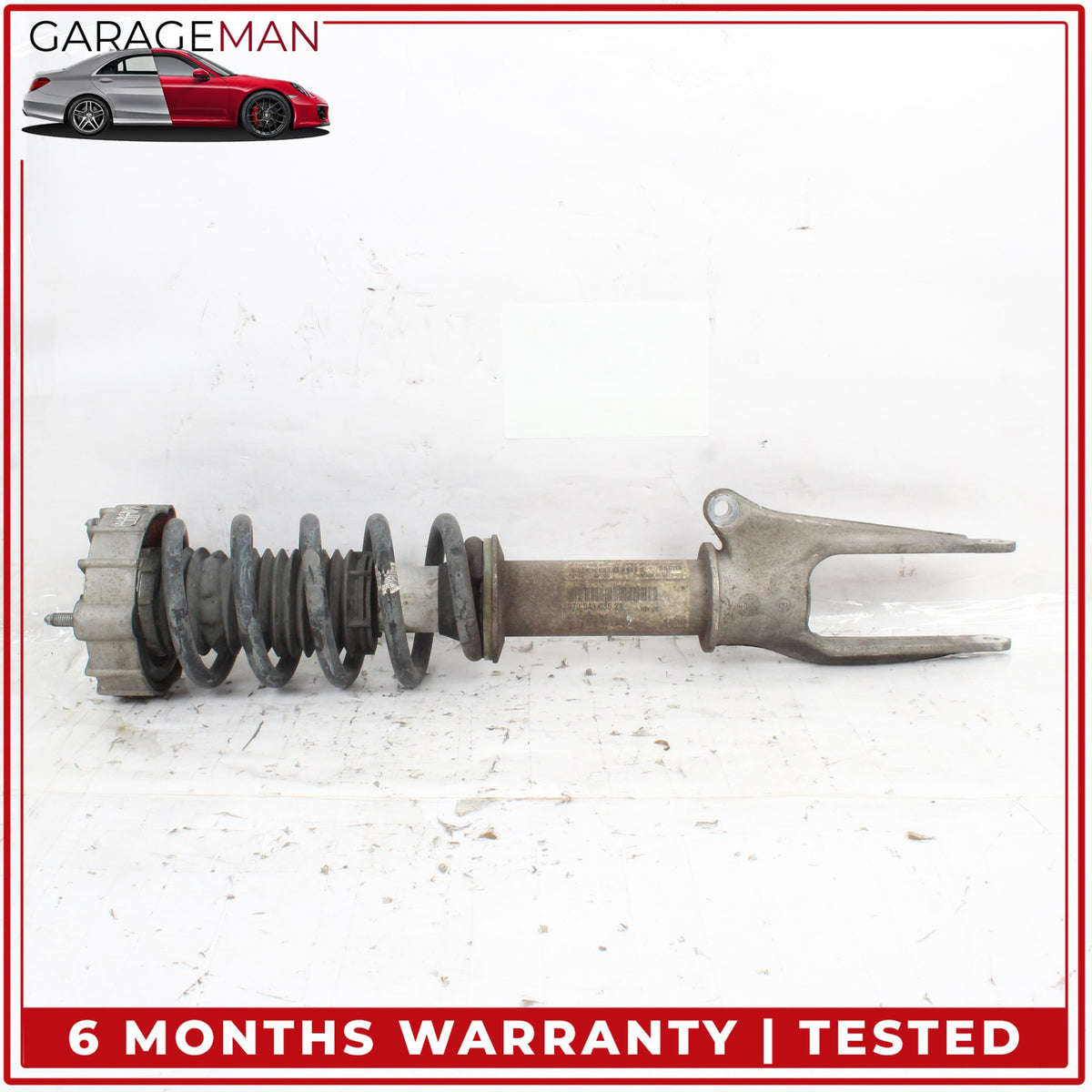 2010-2013 Porsche Panamera 970 Front Side PASM Shock Strut Absorber Set OEM