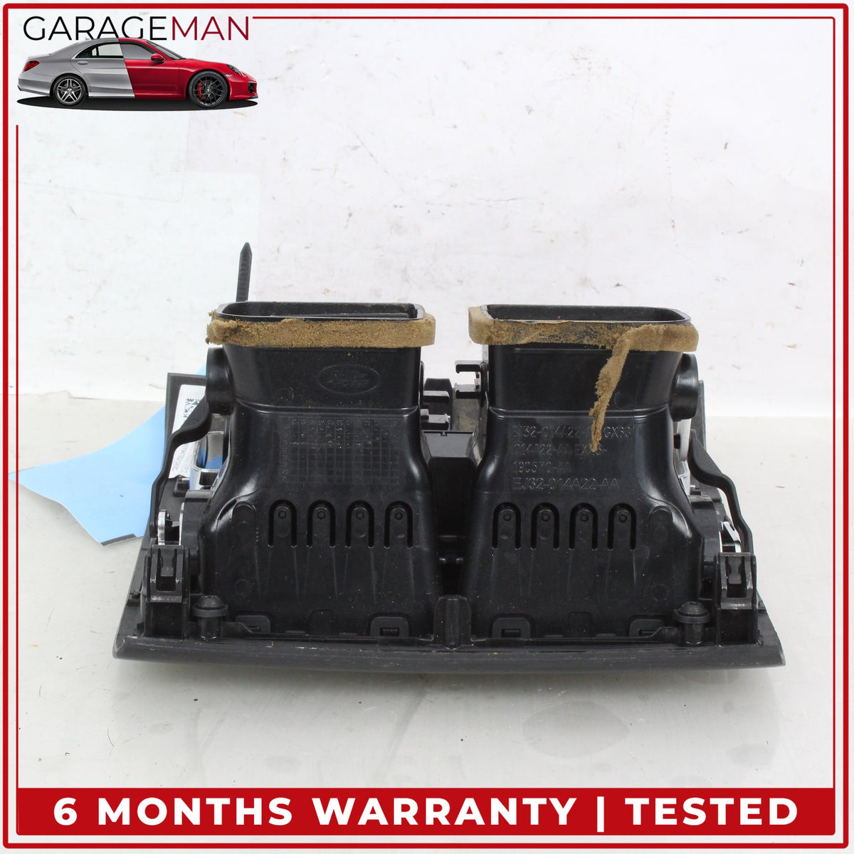 2014-2022 Range Rover Sport L494 Rear Center Console Air Vent Trim w/ Switch OEM