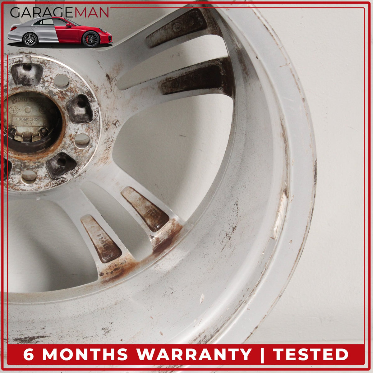 2009-2017 BMW 550i 535i 740i 750i Rear Wheel Rim 10JX20EH2 IS41 7841824 OEM
