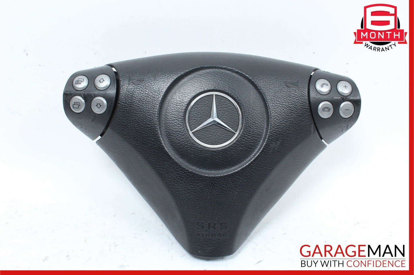 05-08 Mercedes R171 SLK280 C240 C350 Steering Wheel Air Bag Airbag Black OEM