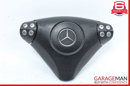 05-08 Mercedes R171 SLK280 C240 C350 Steering Wheel Air Bag Airbag Black OEM