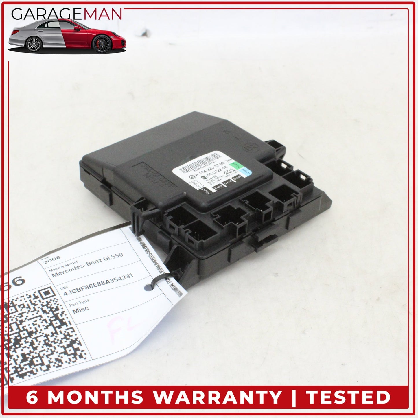 2006-2013 Mercedes X164 GL550 Front Left Door Control Module Unit 1648203785 OEM