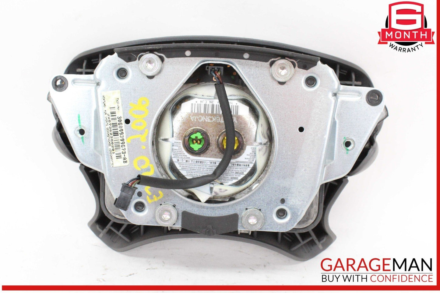 03-12 Mercedes W211 E320 CDI Front Left Steering Wheel Airbag Air Bag Gray OEM