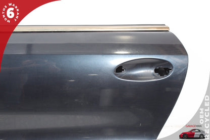 2003-2012 Mercedes R230 SL500 Front Left Side Door Shell Blue 2307200505 OEM