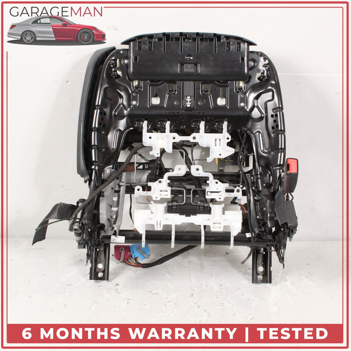 2015-2023 Mercedes W213 E300 Front Left Seat Track Frame Rail w/ Motors OEM