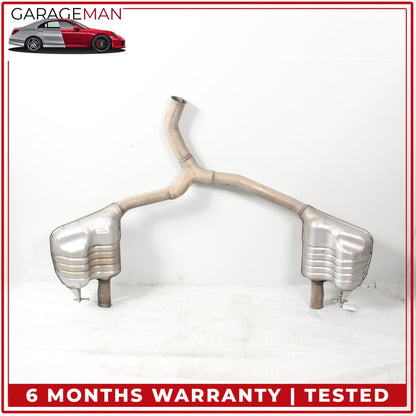 2015-2018 Mercedes W205 C300 Rear Exhaust System Left and Right Muffler Set OEM