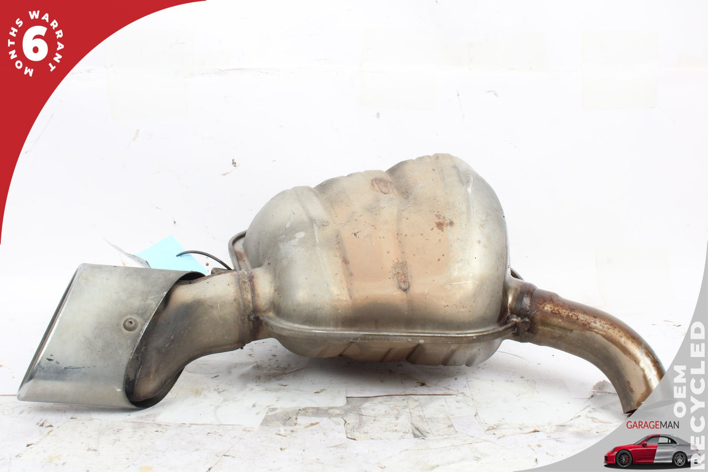 03-06 Mercedes-Benz SL500 R230 Convertible Left Exhaust Muffler Tip 2057651020
