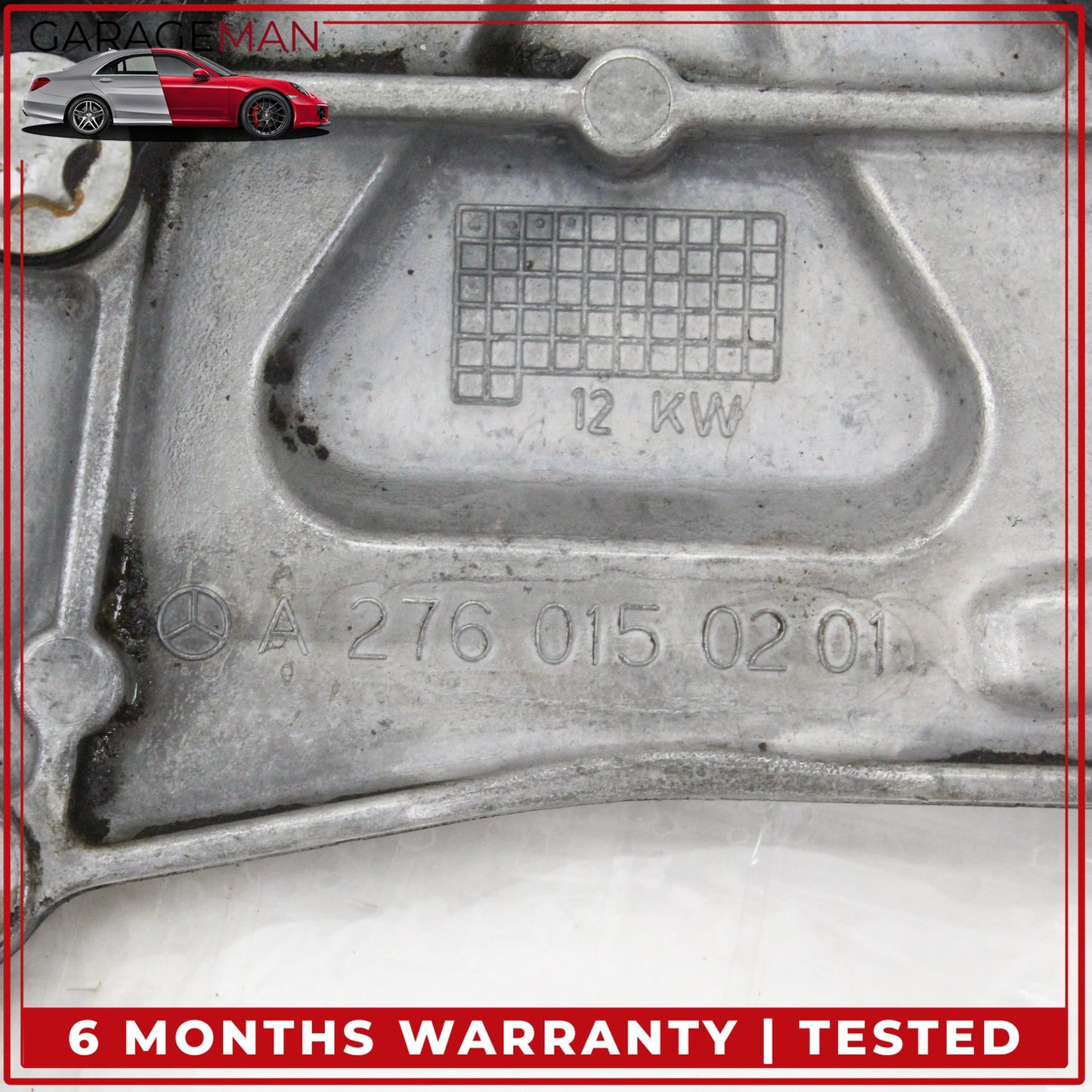 2012-2018 Mercedes W216 CL550 Engine Timing Chain Cover Plate 2760150201 OEM
