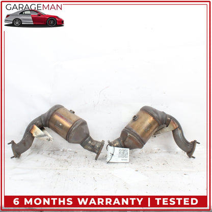 2014-2018 Audi A8 A6 A7 3.0L Engine Left and Right Side Exhaust Downpipe Set OEM