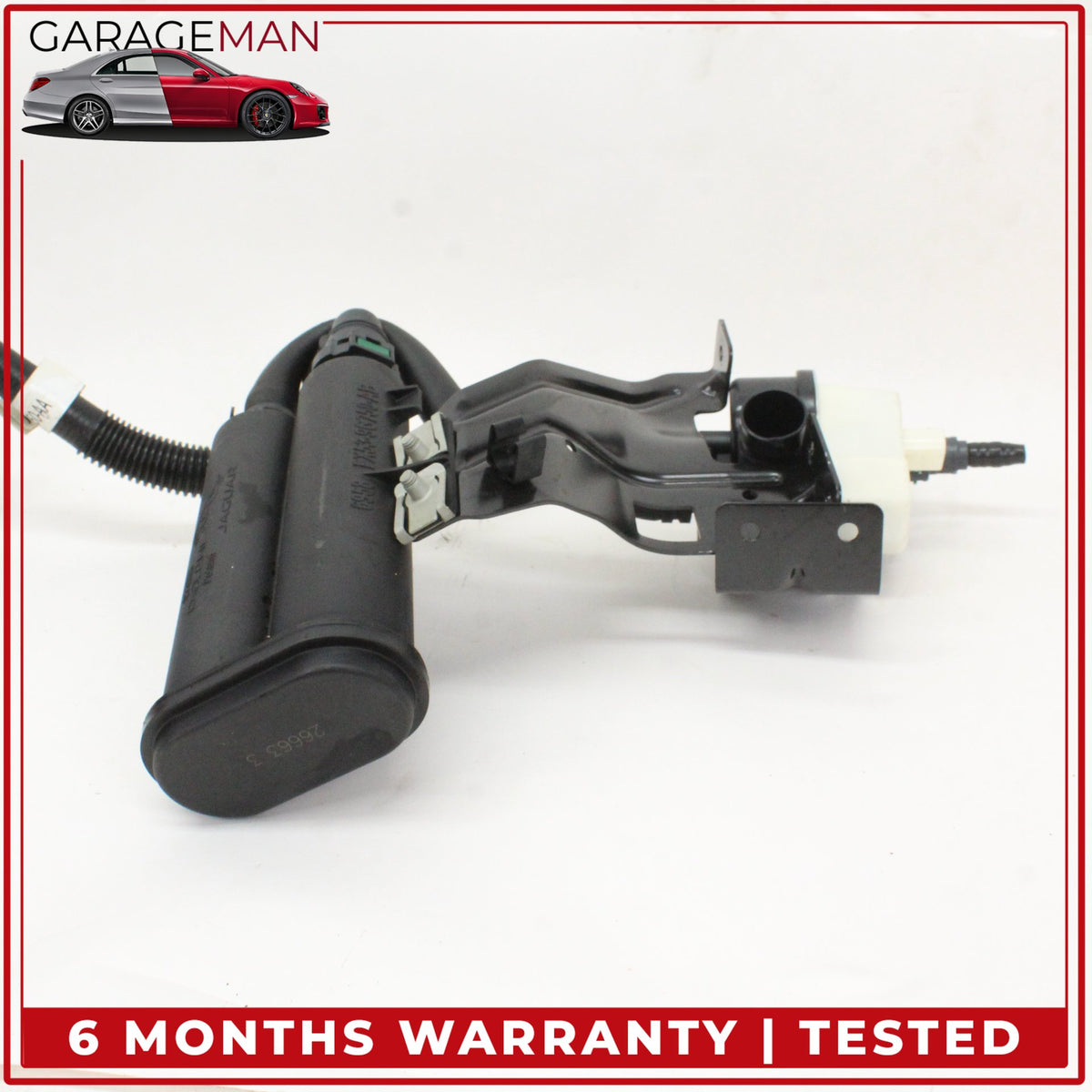 2014-2018 Jaguar F-Type X152 Fuel Vapor EVAP Charcoal Canister Reservoir OEM
