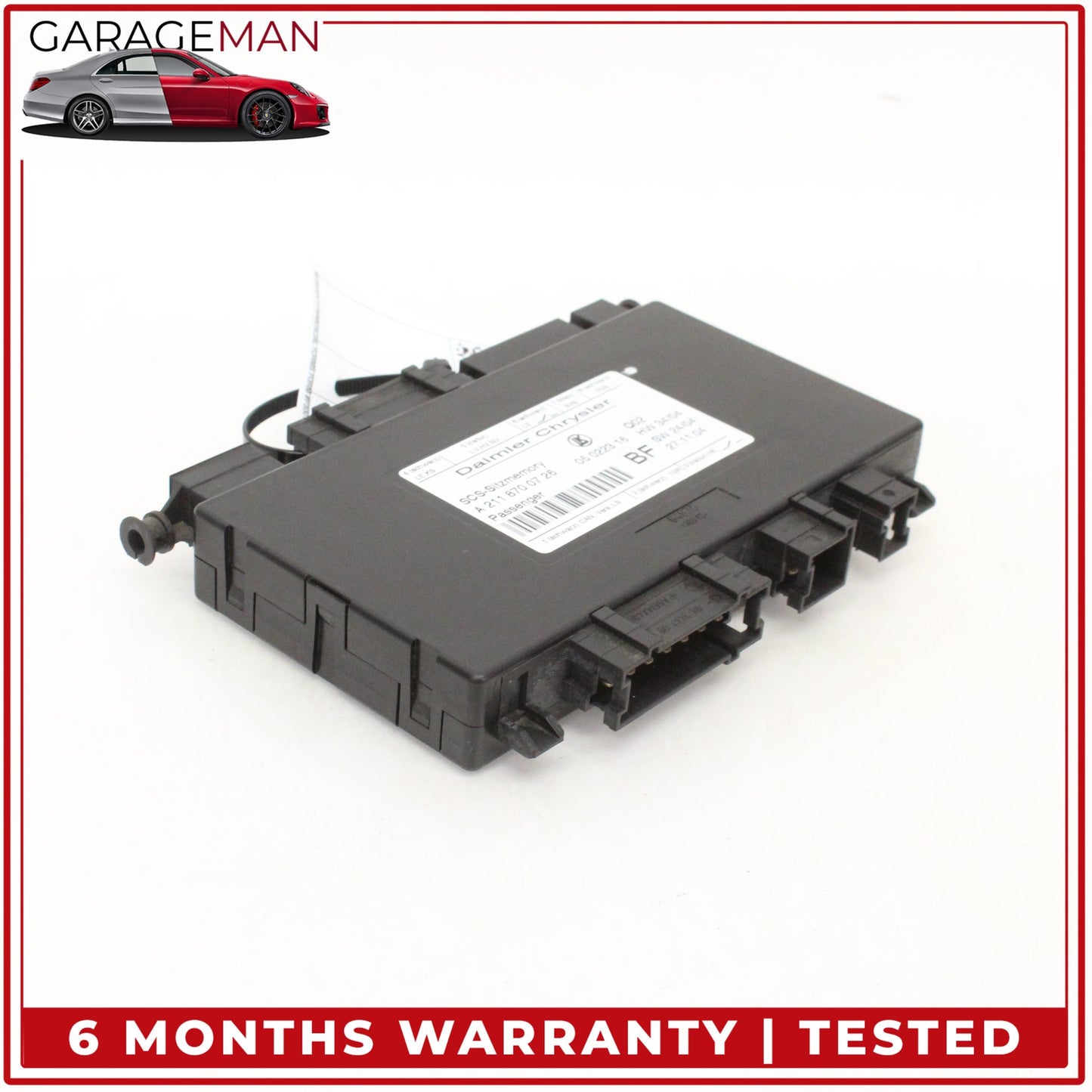 2003-2012 Mercedes-Benz E350 W211 Sedan Front Right Seat Control Module 2118700726 OEM