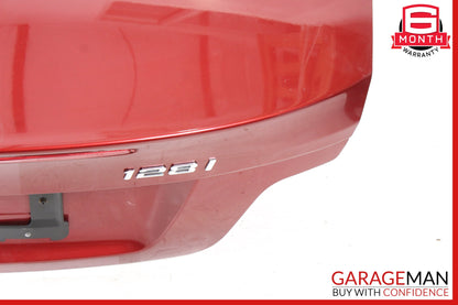 2008-2013 BMW 128i 135i Convertible Rear Trunk Lid Panel Red 41627252213 OEM