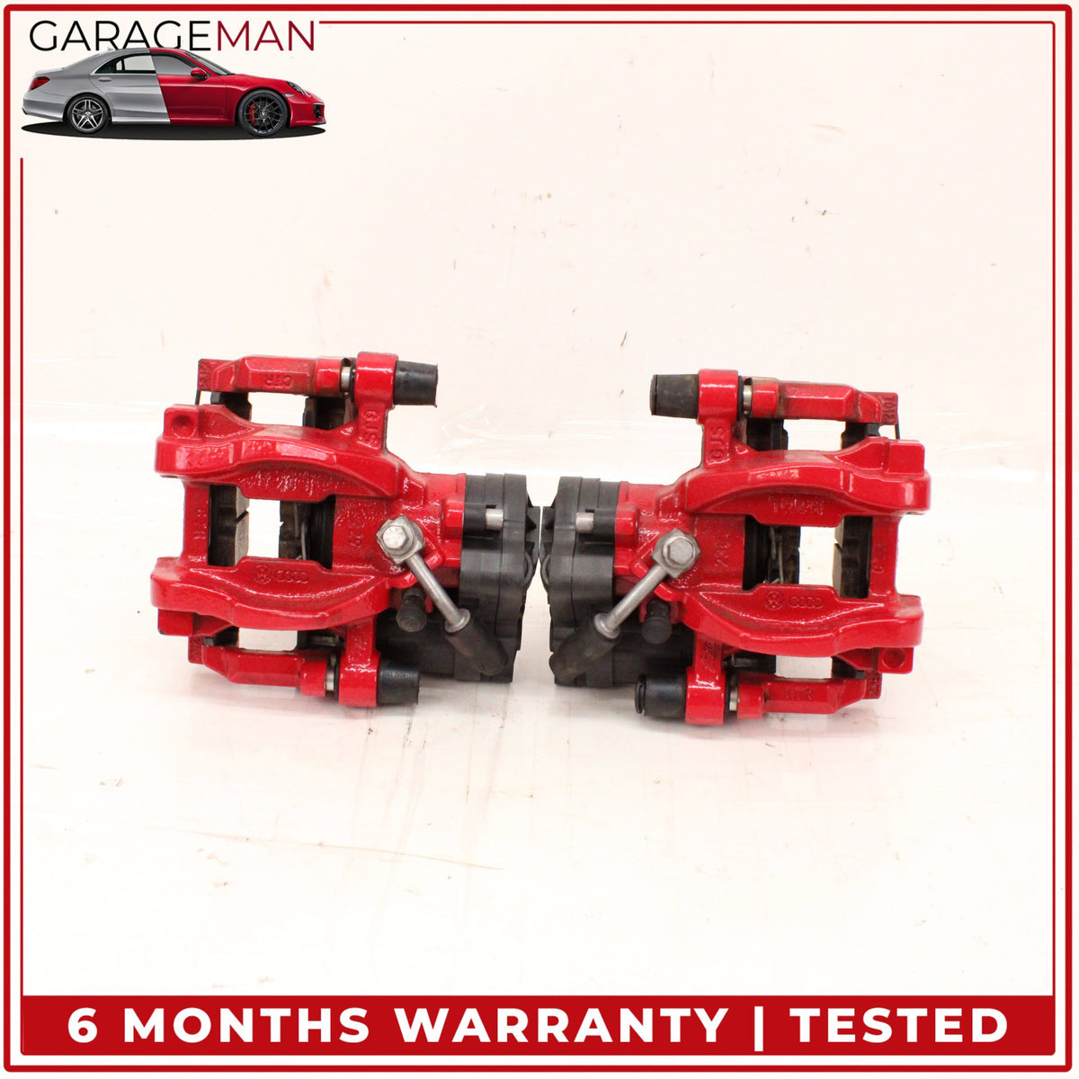 2015-2023 Audi TTS 8S Rear Left and Right Side Brake Caliper Set 8V0615423B OEM
