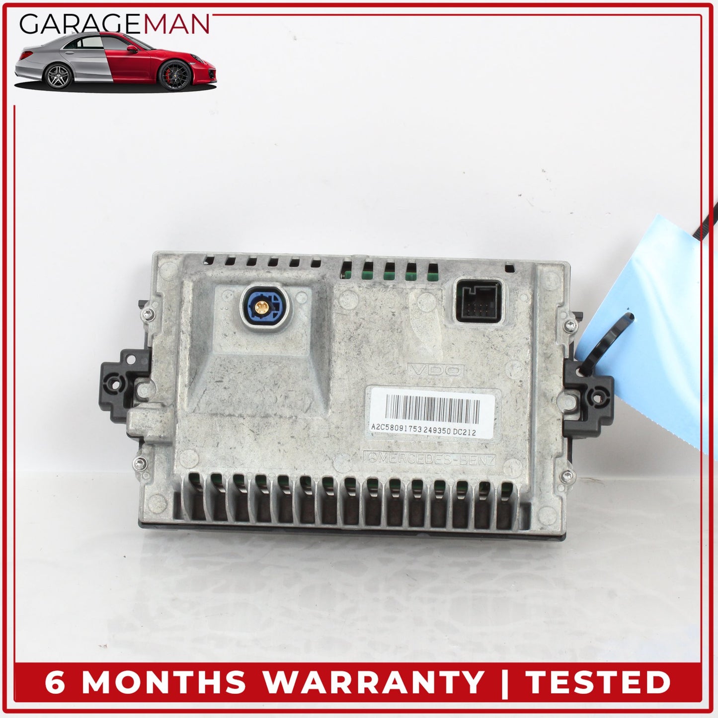 2012-2016 Mercedes W166 ML350 C250 Navigation Display Screen Monitor Unit OEM