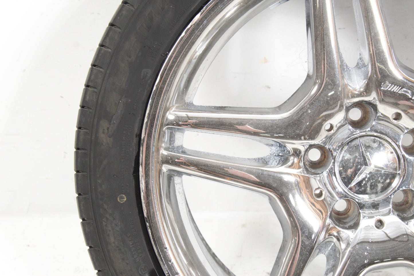 2003-2012 Mercedes R230 SL550 SL65 AMG Rear Wheel Tire Rim 9.5Jx18H2 ET33 OEM