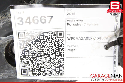 2013-2016 Porsche Cayman 981 Fuel Tank Mount Support Bracket Brace 99150423302
