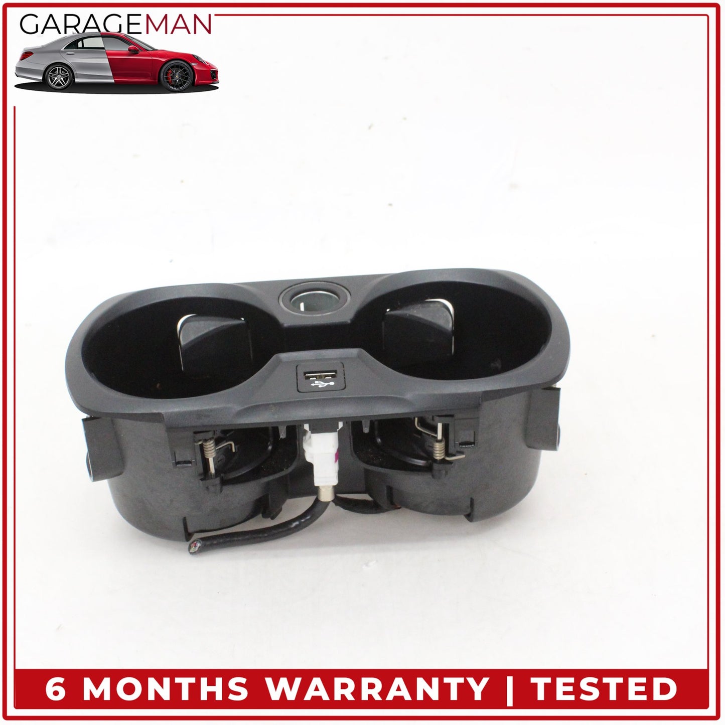 2019-2025 BMW 330i Front Center Console Dual Cup Holder Cupholder 6809803 OEM