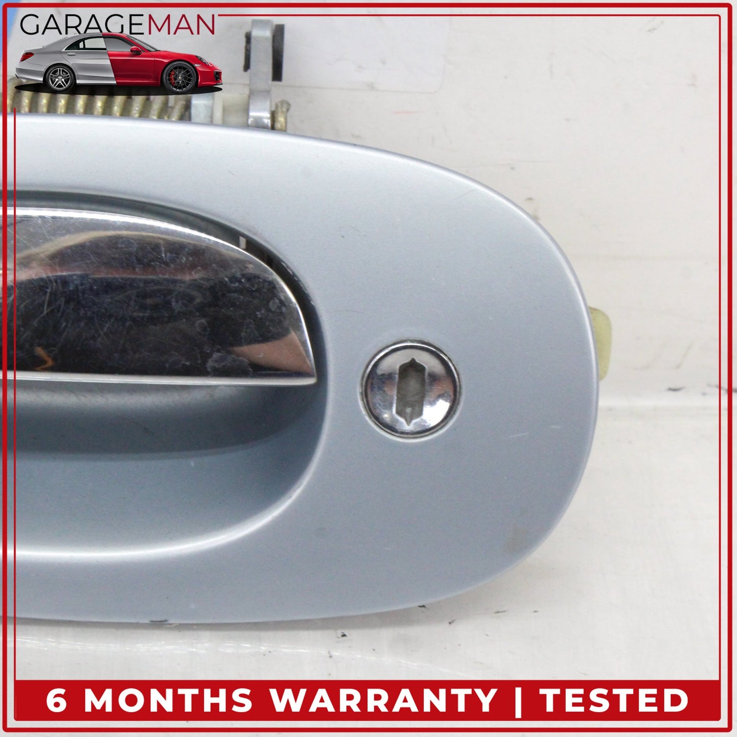 1997-2006 Jaguar XK8 Front Left Driver Side Exterior Door Handle Light Blue OEM