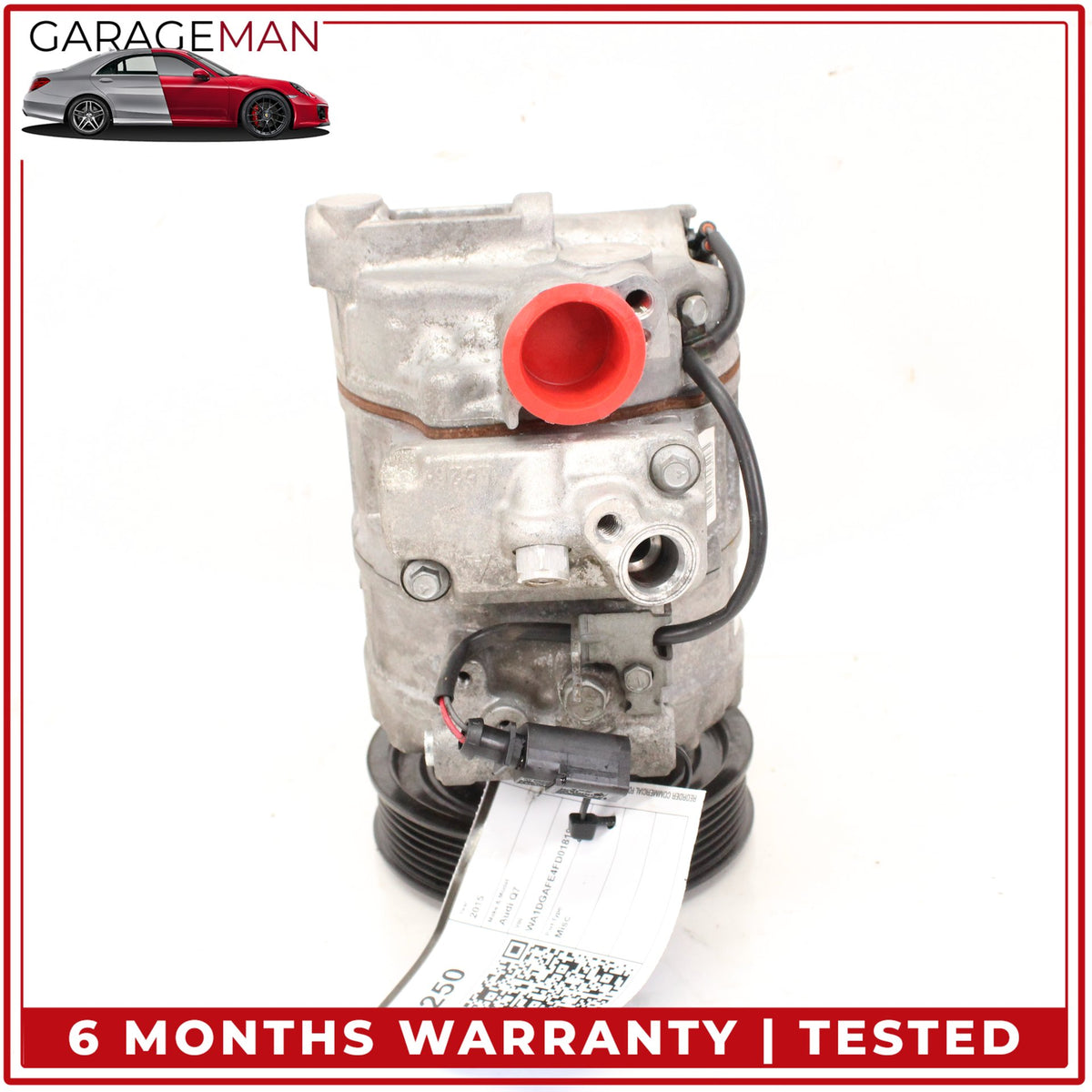 2011-2015 Audi Q7 4L AC A/C Air Conditioning Compressor 4E0260805AR OEM
