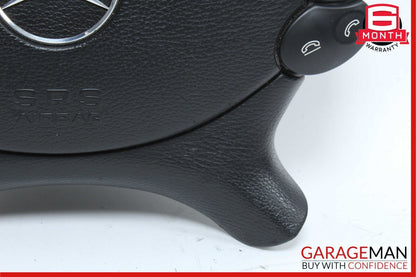 03-12 Mercedes W219 CLS500 E350 SL500 Steering Wheel Airbag Air Bag Black OEM